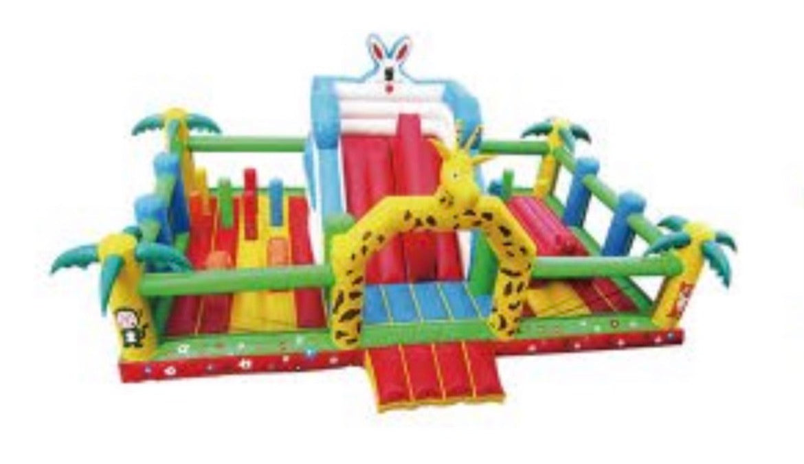 Bounce houses, castles and slides